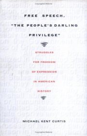 Couverture : Free speech, "the people's darling privilege"