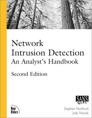 Couverture : Network intrusion detection