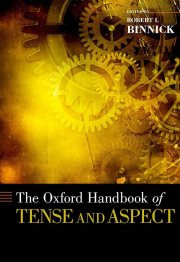 Couverture : The Oxford handbook of tense and aspect