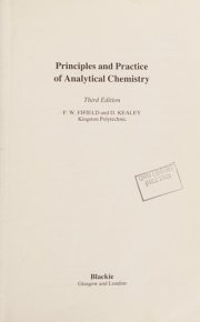 Couverture : Principles and Practice of Analytical Chemistry