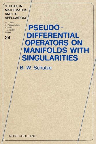 Couverture : Pseudo-differential operators on manifolds with singularities