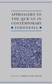 Couverture : Approaches to the Qur'an in contemporary Indonesia