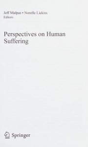 Couverture : Perspectives on Human Suffering