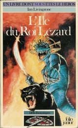 Couverture : L'île du roi lézard