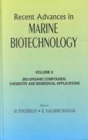 Couverture : Recent Advances in Marine Biotechnology