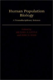 Couverture : Human population biology