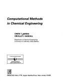 Couverture : Computational methods in chemical engineering