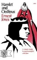 Couverture : Hamlet and Oedipus