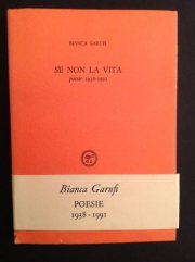Couverture : Se non la vita