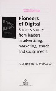 Couverture : Pioneers of Digital
