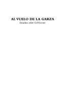 Couverture : Al vuelo de la garza