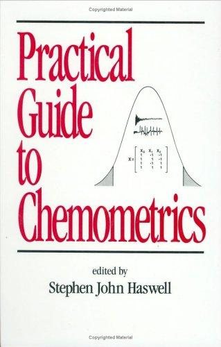 Couverture : Practical guide to chemometrics