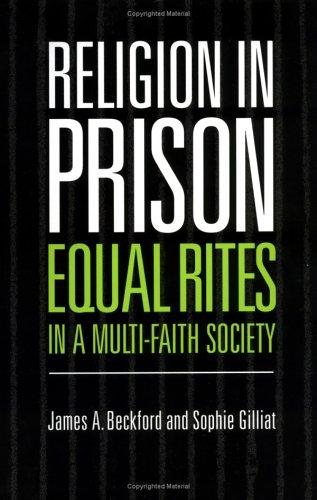 Couverture : Religion in prison