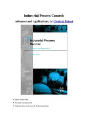 Couverture : Industrial process control