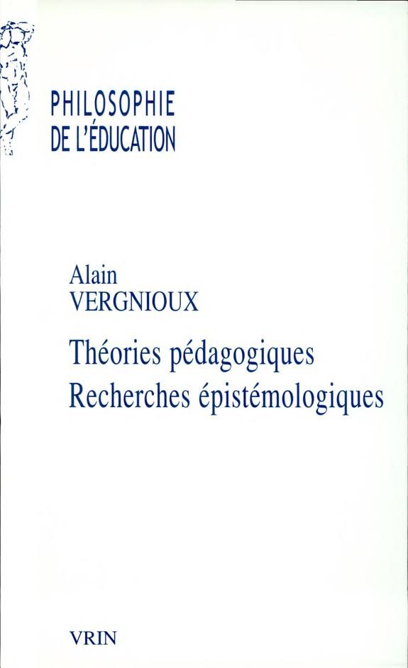 Couverture : Théories pédagogiques