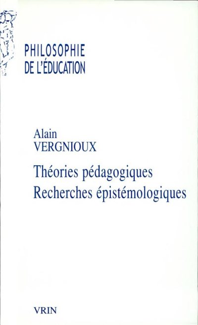 Couverture : Théories pédagogiques