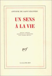 Couverture : Un sens à la vie