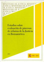 Couverture : Estudios sobre el poder judicial