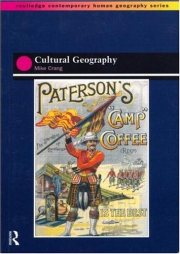 Couverture : Cultural geography