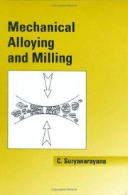 Couverture : Mechanical alloying and milling