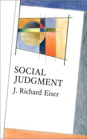 Couverture : Social judgment