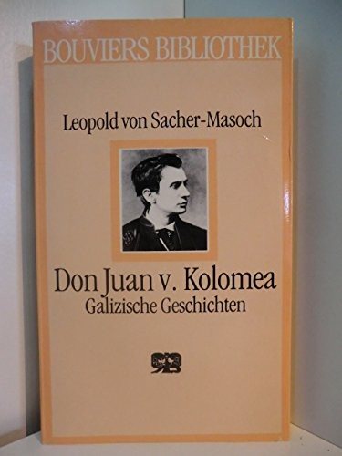 Couverture : Don Juan von Kolomea. Galizische Geschichten.