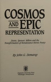 Couverture : Cosmos and epic representation