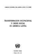 Couverture : Transformación ocupacional y crisis social en América Latina