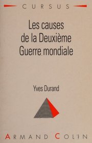Couverture : Les causes de la deuxième guerre mondiale