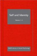Couverture : Self and identity