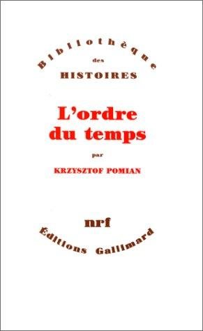 Couverture : L' ordre du temps