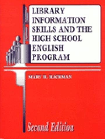 Couverture : Library Information Skills and the High School English Program: