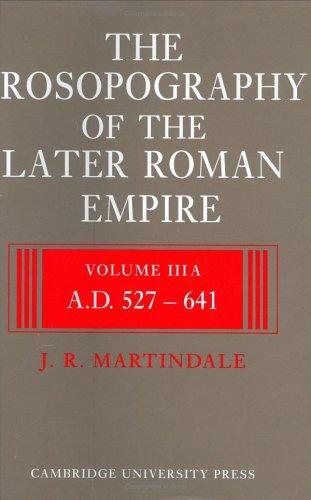 Couverture : The Prosopography of the Later Roman Empire 2 volume set (Prosopography of the Later Roman Empire)