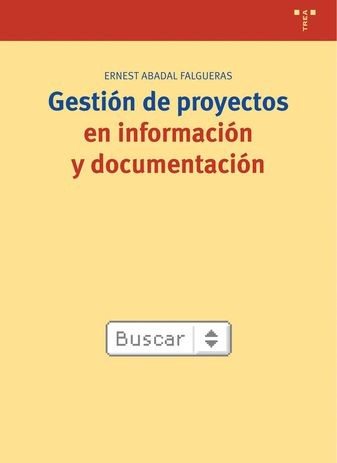 Couverture : Gestión de proyectos en información y documentación