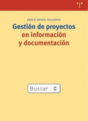 Couverture : Gestión de proyectos en información y documentación
