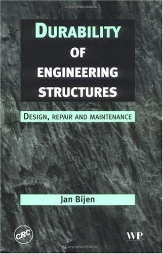 Couverture : Durability of Engineering Structures