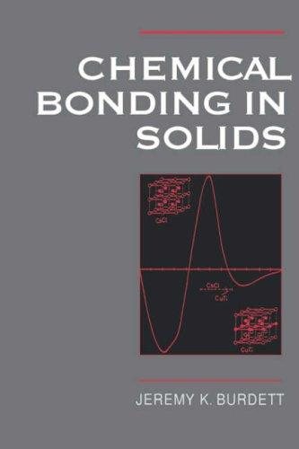 Couverture : Chemical bonding in solids