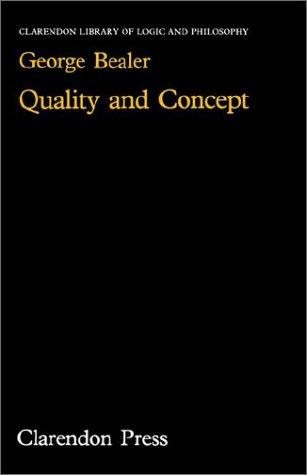 Couverture : Quality and concept