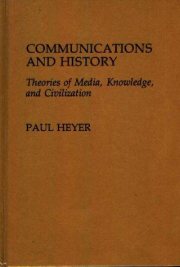 Couverture : Communications and history