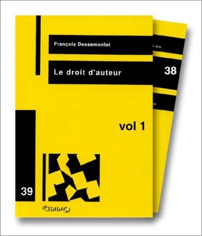 Couverture : Le droit d'auteur