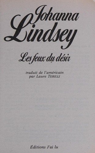Couverture : Les feux du désir