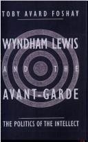 Couverture : Wyndham Lewis and the avant-garde