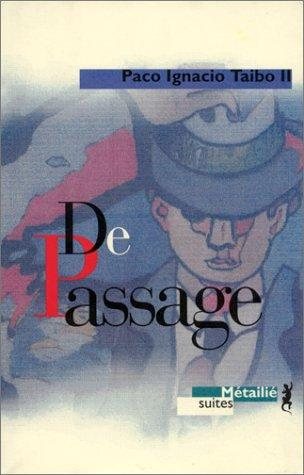 Couverture : De passage