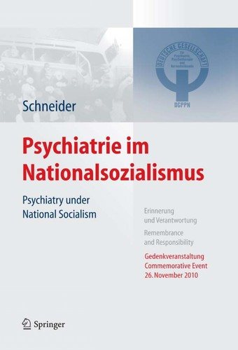 Couverture : Psychiatrie im Nationalsocialismus