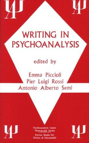 Couverture : Writing in psychoanalysis