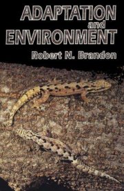 Couverture : Adaptation and Environment
