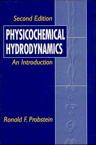Couverture : Physicochemical Hydrodynamics