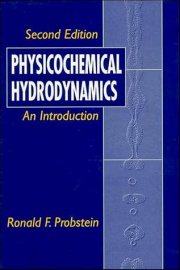 Couverture : Physicochemical Hydrodynamics