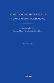 Couverture : Düsseldorfer Beiträge zur Thomas Mann-Forschung