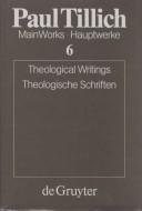 Couverture : Theological writings